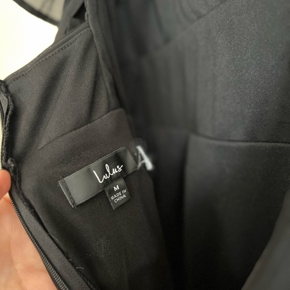 Ideal Occasion Black Pleated Flutter Sleeve Backless Maxi Dress - Picture 8 of 8